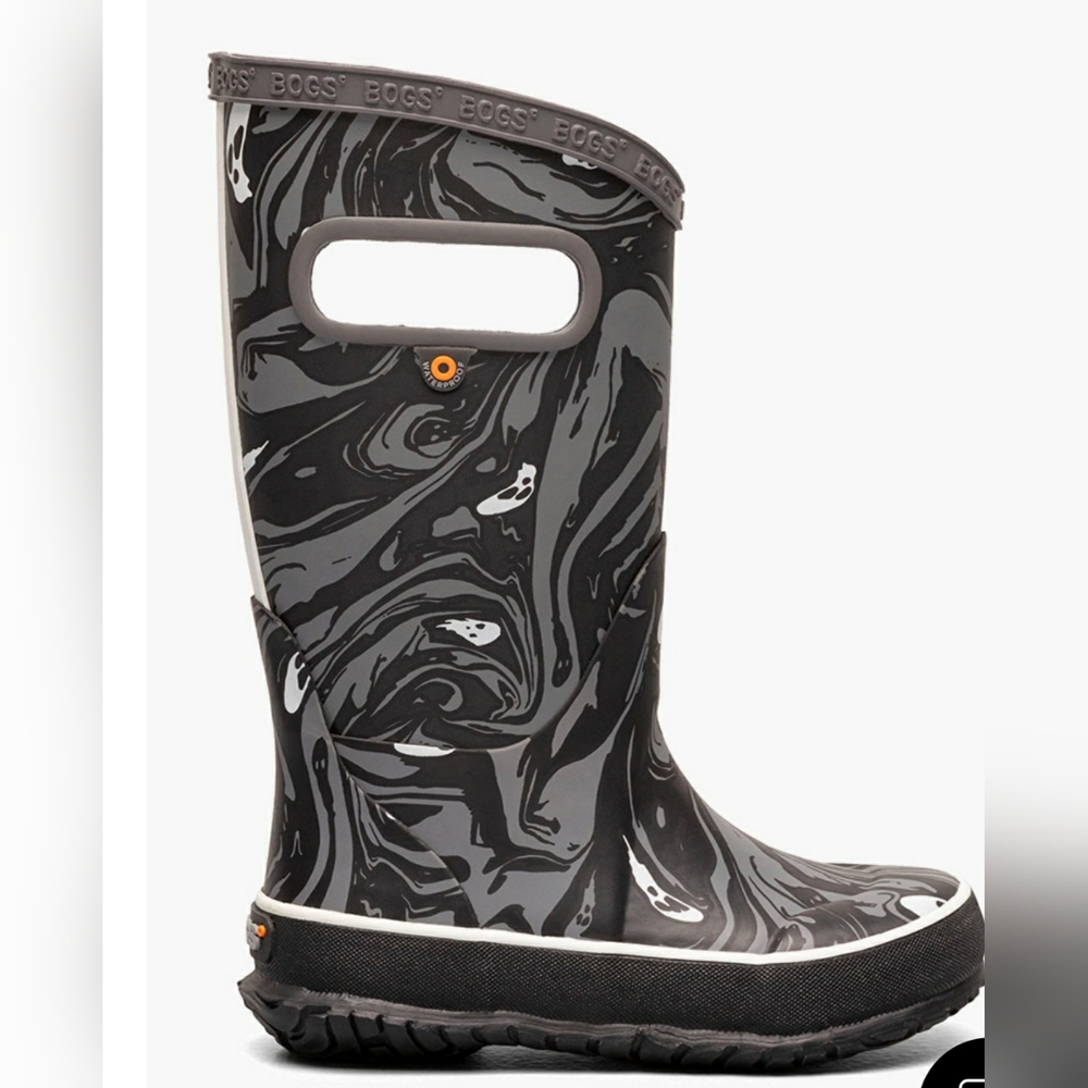 BOGS Youth Sz 3 Rainboots Spooky
